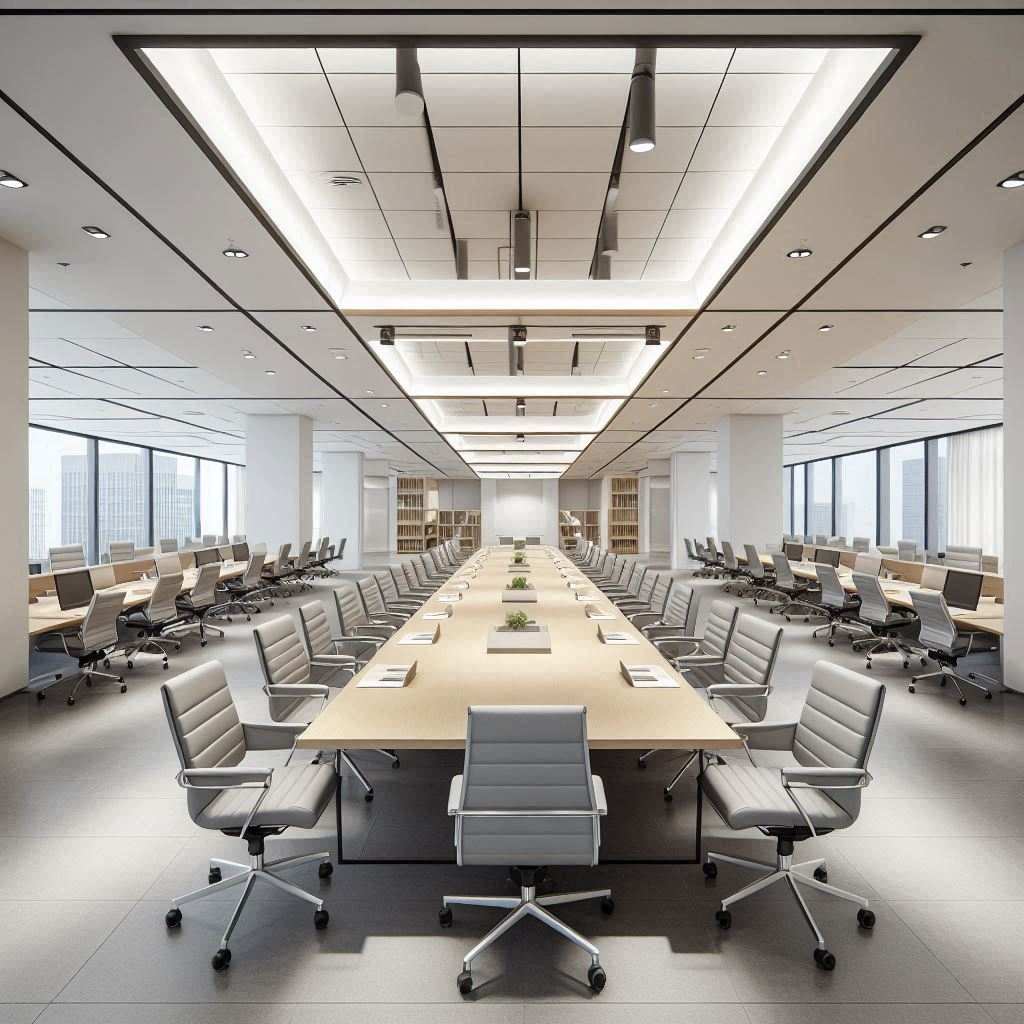照明方案换季调整期间咨询公司如何保持写字楼办公共享办公边界的信息一致
